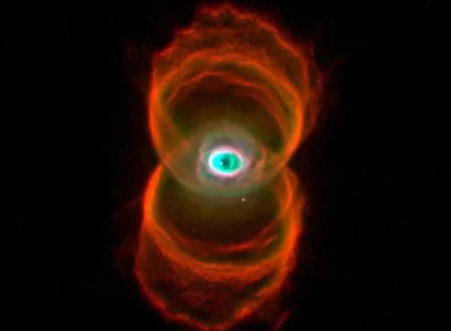 The Hourglass Nebula: A Cosmic Ode to Stellar Demise